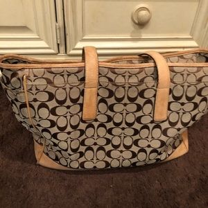 Coach diaper bag